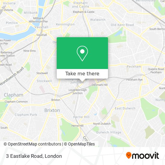 3 Eastlake Road map