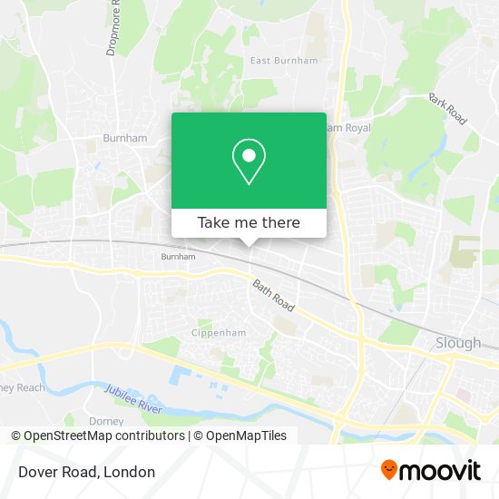 Dover Road map