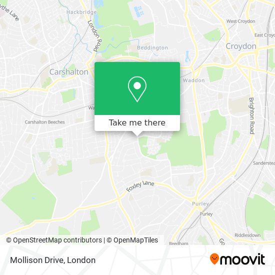 Mollison Drive map