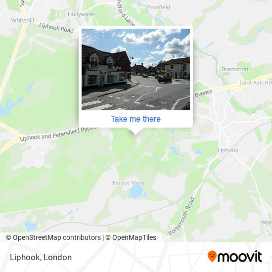 Liphook map