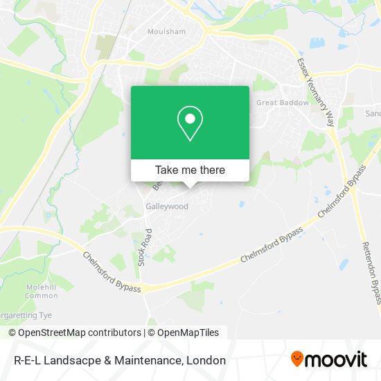 R-E-L Landsacpe & Maintenance map