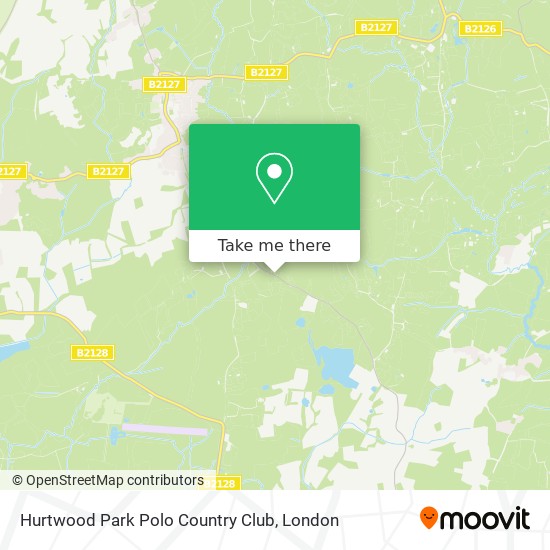 Hurtwood Park Polo Country Club map