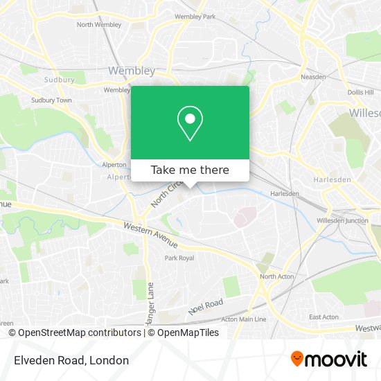 Elveden Road map