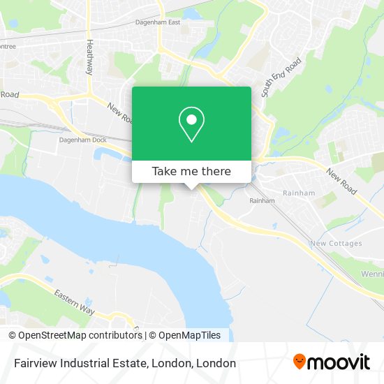 Fairview Industrial Estate, London map