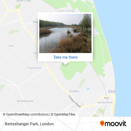 Betteshanger Park map