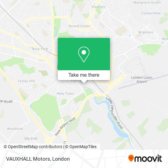 VAUXHALL Motors map