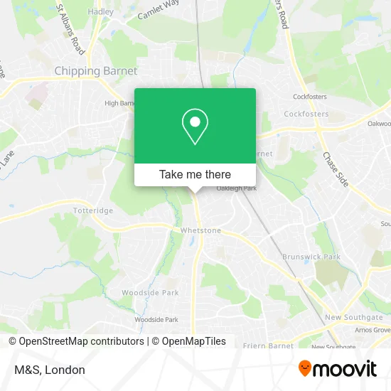 M&S map