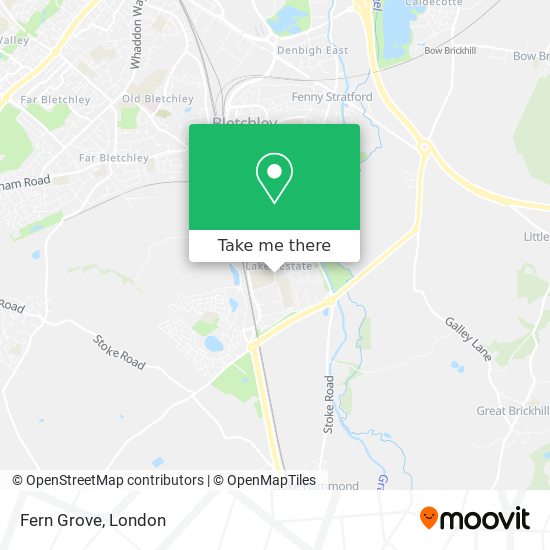 Fern Grove map