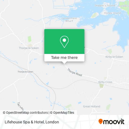 Lifehouse Spa & Hotel map