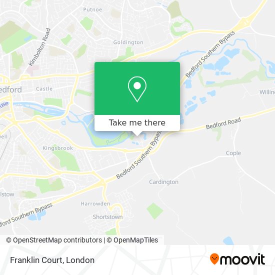 Franklin Court map
