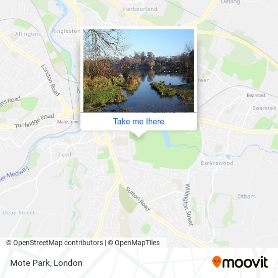 Mote Park map