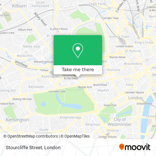 Stourcliffe Street map