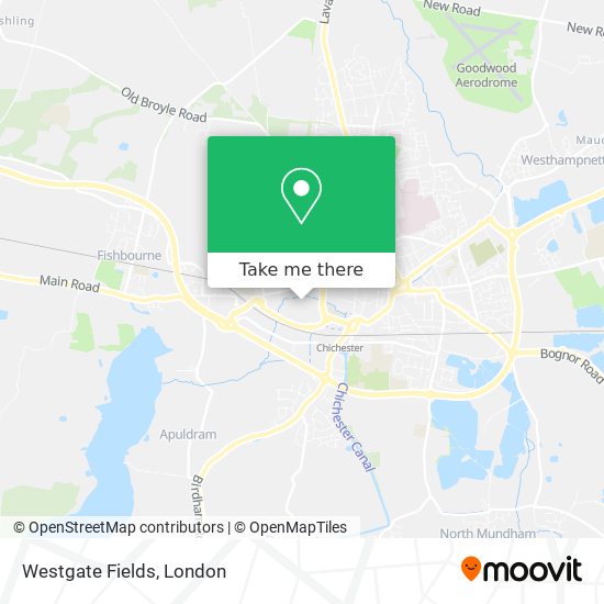 Westgate Fields map