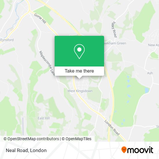 Neal Road map