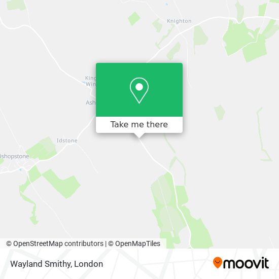 Wayland Smithy map