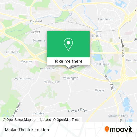 Miskin Theatre map