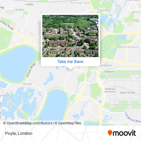 Poyle map