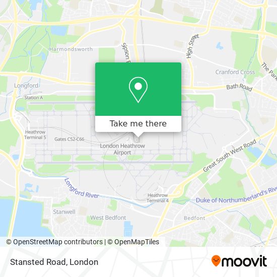 Stansted Road map