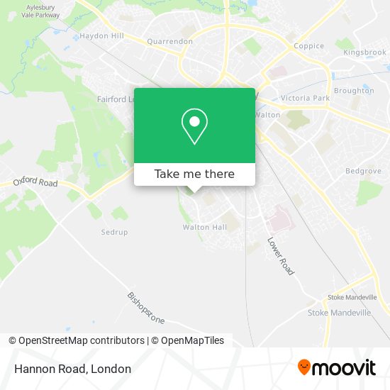 Hannon Road map