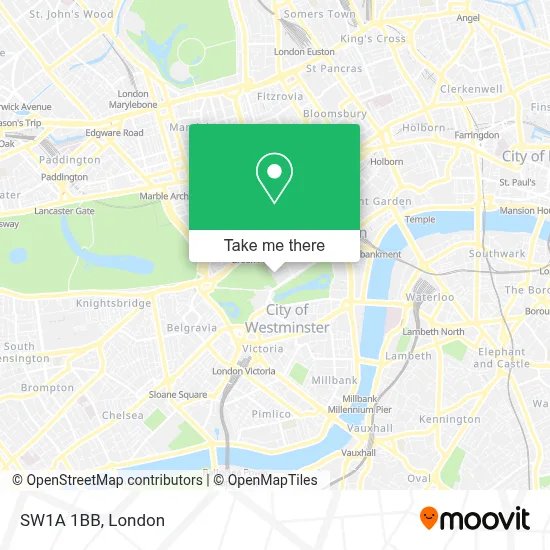 Sw1a How to Get to SW1A 1BB in Westminster by Tube, Bus, Train or DLR?