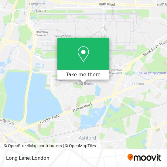Long Lane map