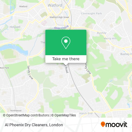 Al Phoenix Dry Cleaners map