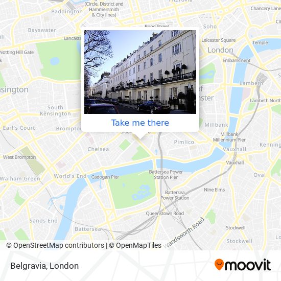 Belgravia map