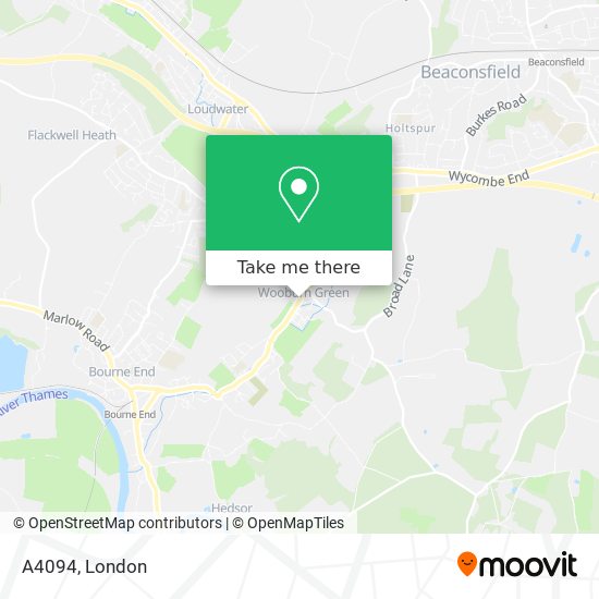 A4094 map