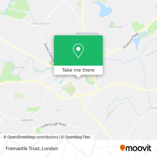 Fremantle Trust map