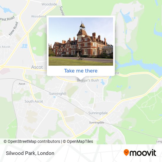 Silwood Park map