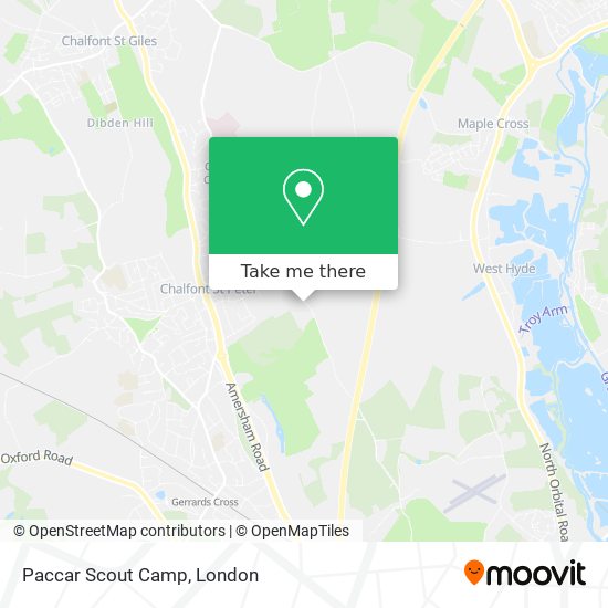 Paccar Scout Camp map