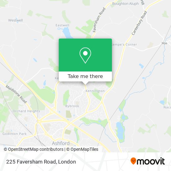 225 Faversham Road map