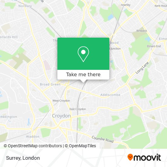 Surrey map