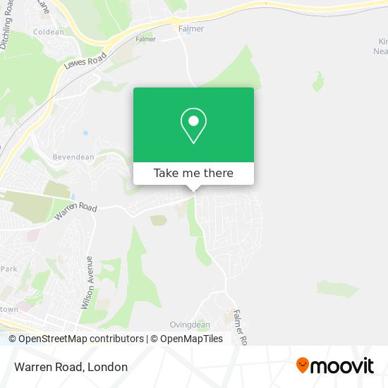 Warren Road map