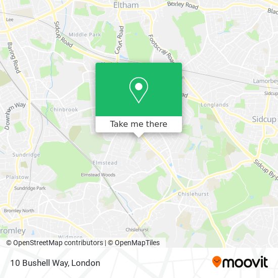 10 Bushell Way map