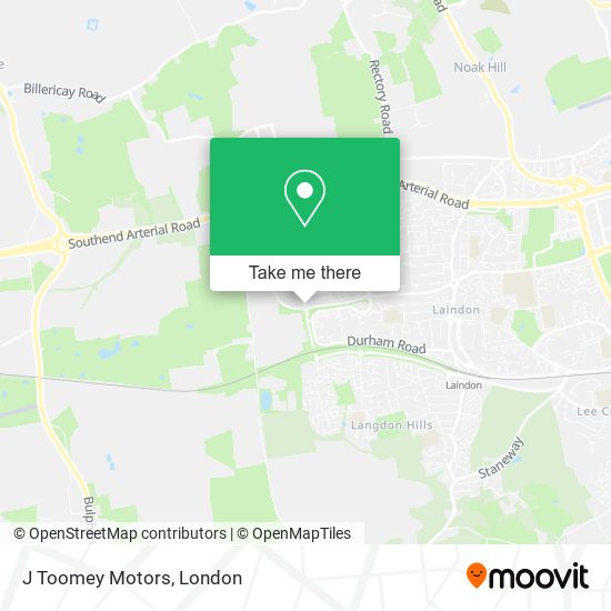 J Toomey Motors map