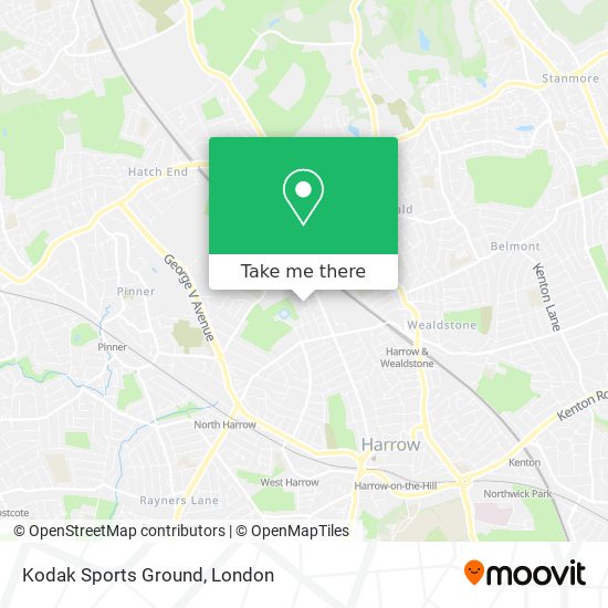 Kodak Sports Ground map