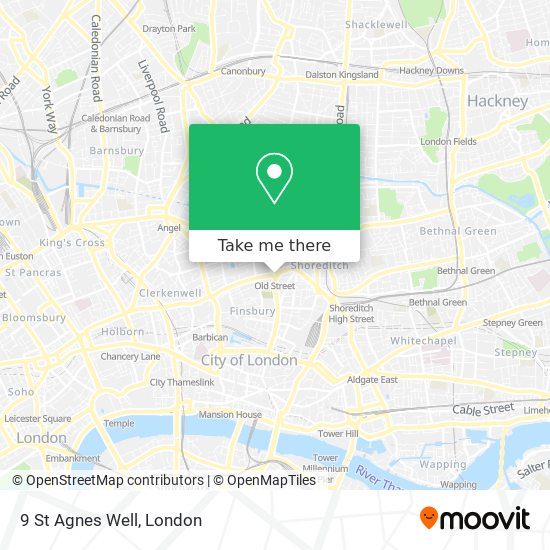 9 St Agnes Well map