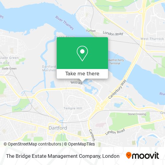 The Bridge Estate Management Company map