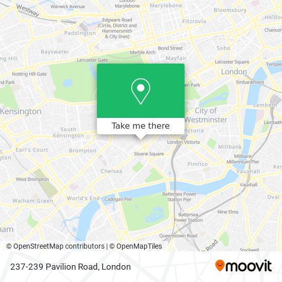 237-239 Pavilion Road map