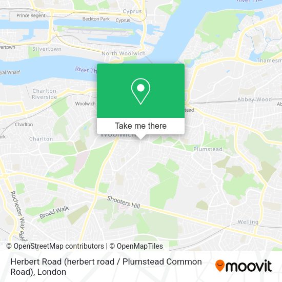 How to get to Herbert Road (herbert road / Plumstead Common Road) in
