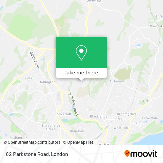82 Parkstone Road map