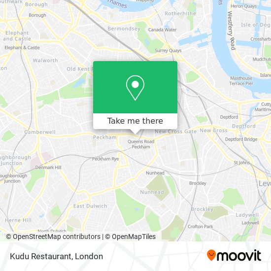 Kudu Restaurant map
