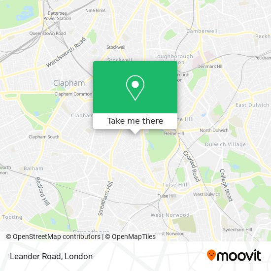 Leander Road map