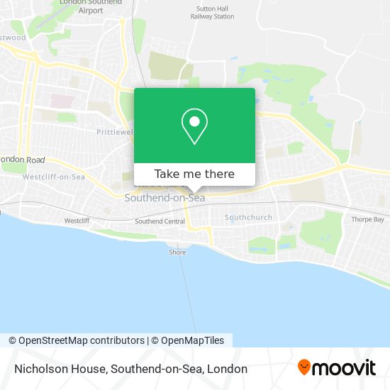 Nicholson House, Southend-on-Sea map
