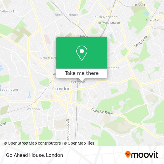 Go Ahead House map