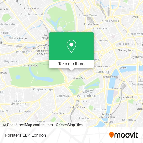 Forsters LLP map