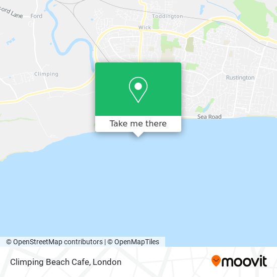Climping Beach Cafe map