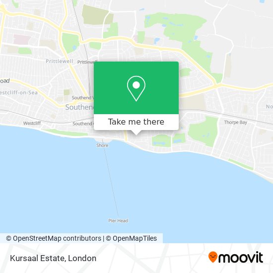 Kursaal Estate map