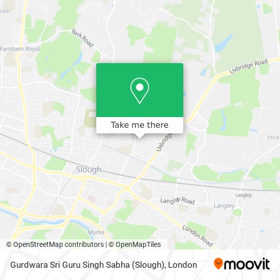 Gurdwara Sri Guru Singh Sabha (Slough) map